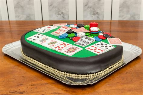 Poker Tematicos Bolo De Aniversario