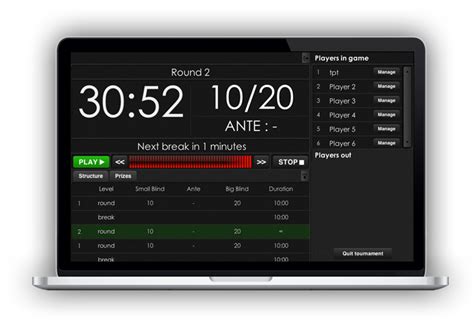 Poker Timer Mac