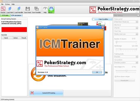Pokerstrategy Icm Trainer Luz