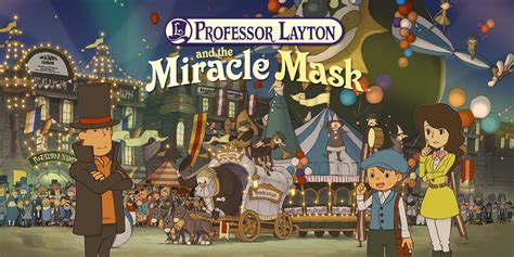 Professor Layton And The Miracle Mask Casino De Quebra Cabeca