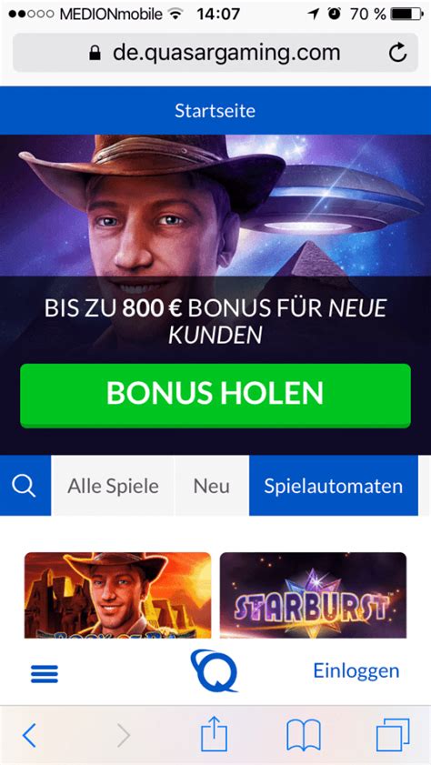 Quasar Casino Erfahrungen