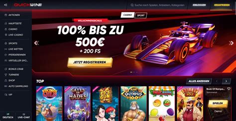 Quickwin Casino Bonus