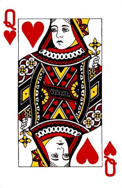Reina De Corazones Poker Significado