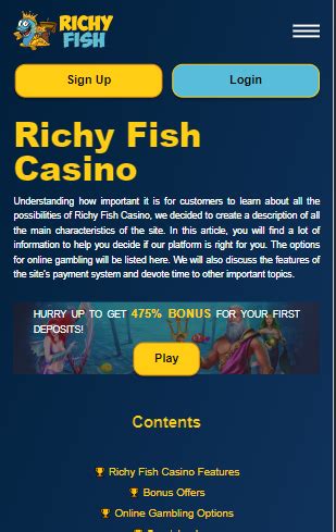 Richy Fish Casino Peru