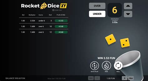 Rocket Dice Betfair