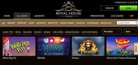 Royal House Casino Login