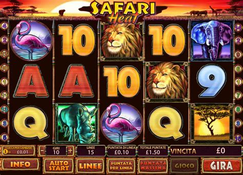 Safari Heat 888 Casino