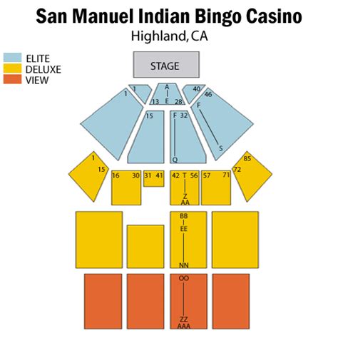San Manuel Casino Concerto Eventos