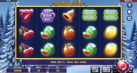 Santas Fruits Bwin