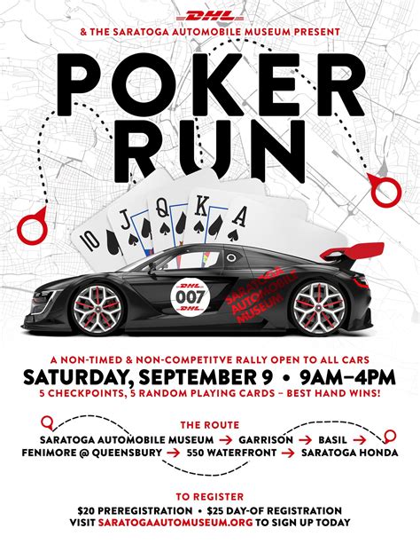 Saratoga Poker Run