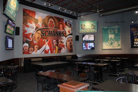 Schanks Sports Bar Starlight Casino Menu