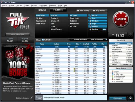 Senha Do Full Tilt Poker Bankrollmob