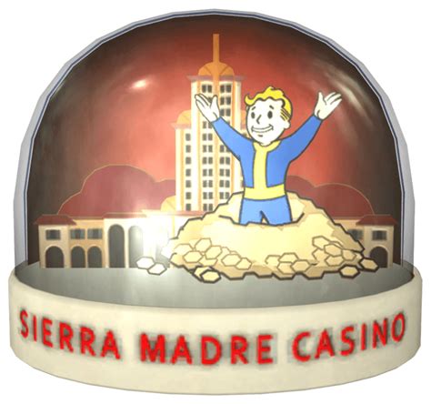 Sierra Madre Casino Snowglobe