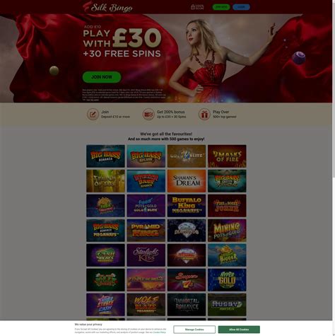 Silk Bingo Casino Bonus