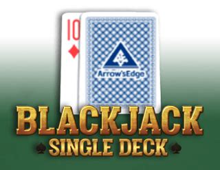 Single Deck Blackjack Arrows Edge Betsson