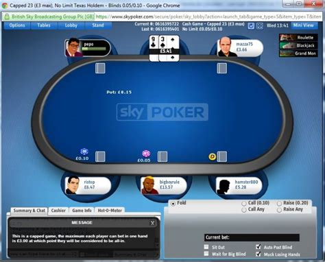 Sky Poker Ukash