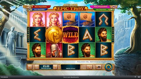 Slot Age Of The Gods Epic Troy