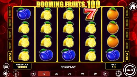 Slot Booming Fruits 100