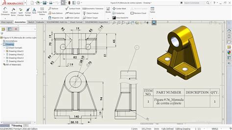 Slot De Recurso Em Solidworks