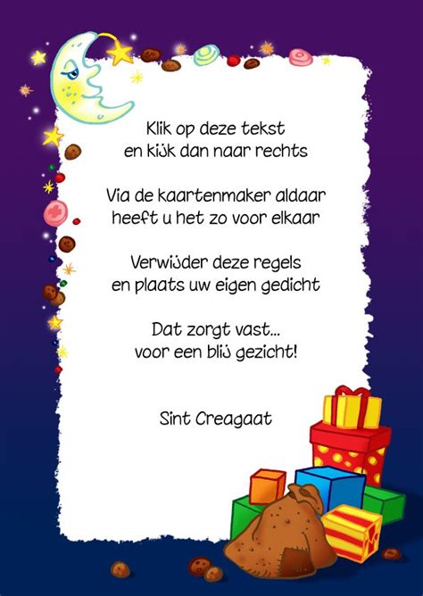 Slot De Sinterklaas Gedicht