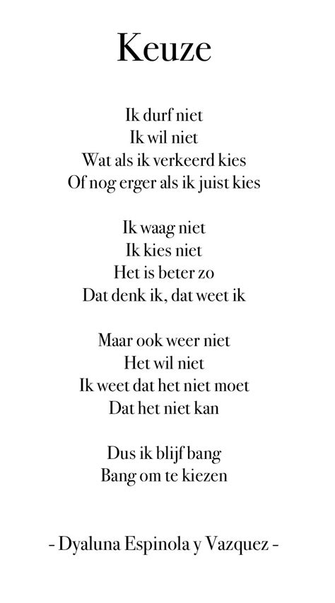 Slot De Van Een Gedicht