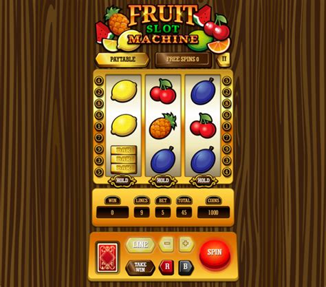 Slot Fruit Machine Livre