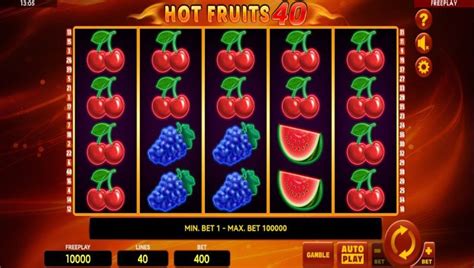 Slot Hot Fruits 40