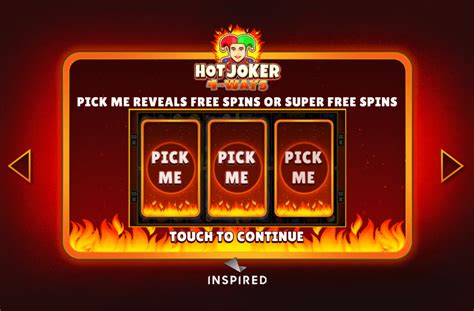 Slot Hot Joker 4 Ways