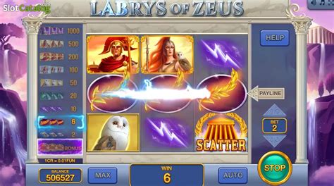 Slot Labrys Of Zeus Pull Tabs