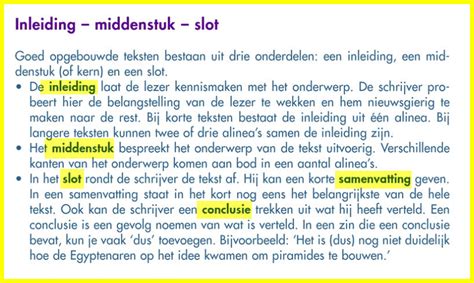 Slot Schrijven Werkstuk