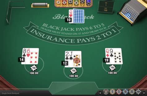 Slot Single Deck Blackjack Mh