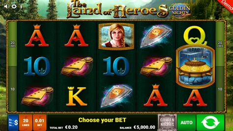 Slot The Land Of Heroes Golden Nights Bonus