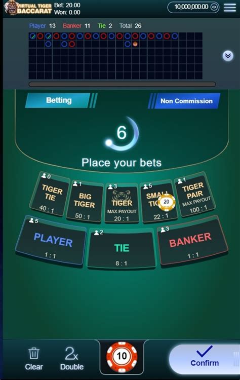 Slot Virtual Tiger Baccarat