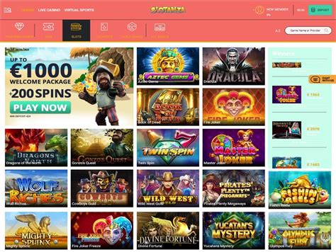 Slotanza Casino Codigo Promocional