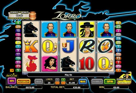 Slots De Zorro