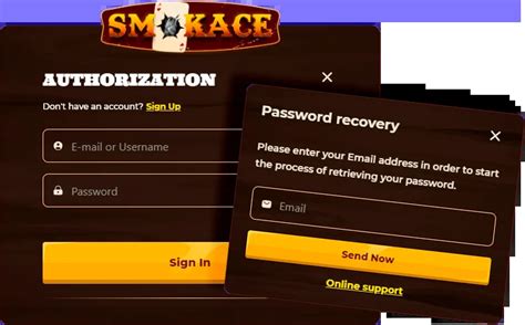 Smokace Casino Login