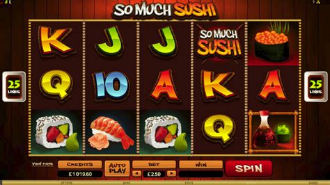 So Much Sushi 888 Casino
