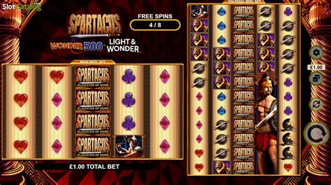 Spartacus Wonder 500 Slot Gratis