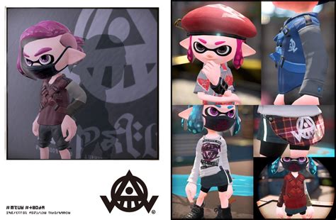 Splatoon Roupas Slots