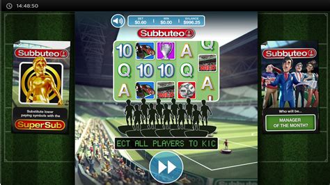 Subbuteo Slot 888 Casino