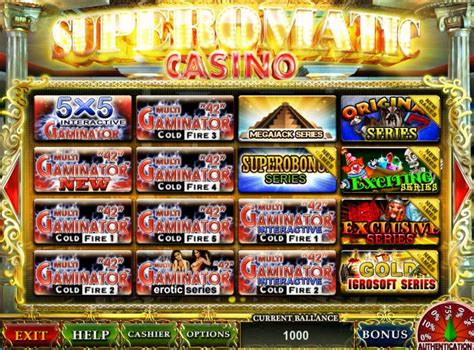 Superomatic Casino Mexico