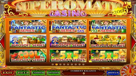 Superomatic Online Casino Aplicacao