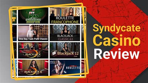 Syndicate Casino Bonus