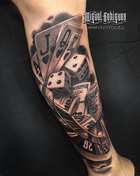 Tatouage Poker Avant Bras