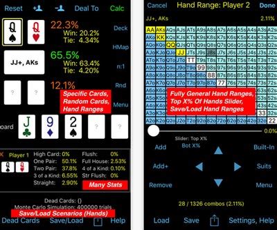 Texas Holdem Calculator Aplicativo Para Iphone