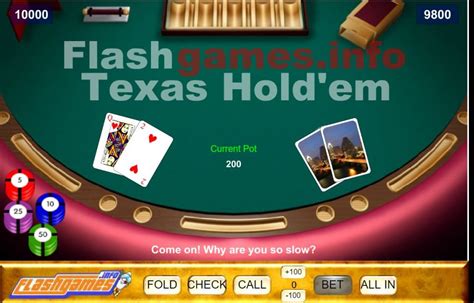 Texas Holdem Flash 4727