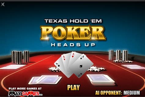 Texas Holdem Poker Heads Up Estrategia