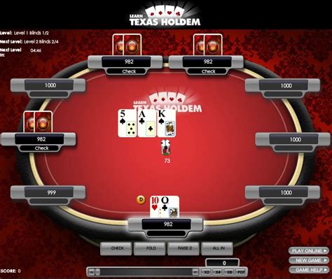 Texas Holdem Poker Kostenlos Ohne Anmeldung To Play