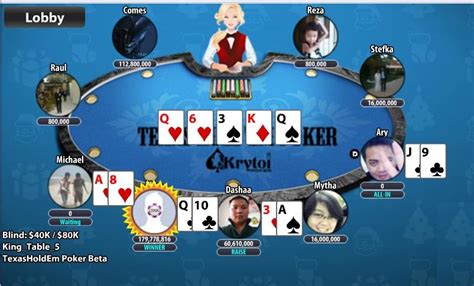 Texas Holdem Poker Krytoi
