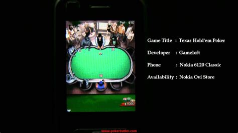 Texas Holdem Poker Para Nokia E63